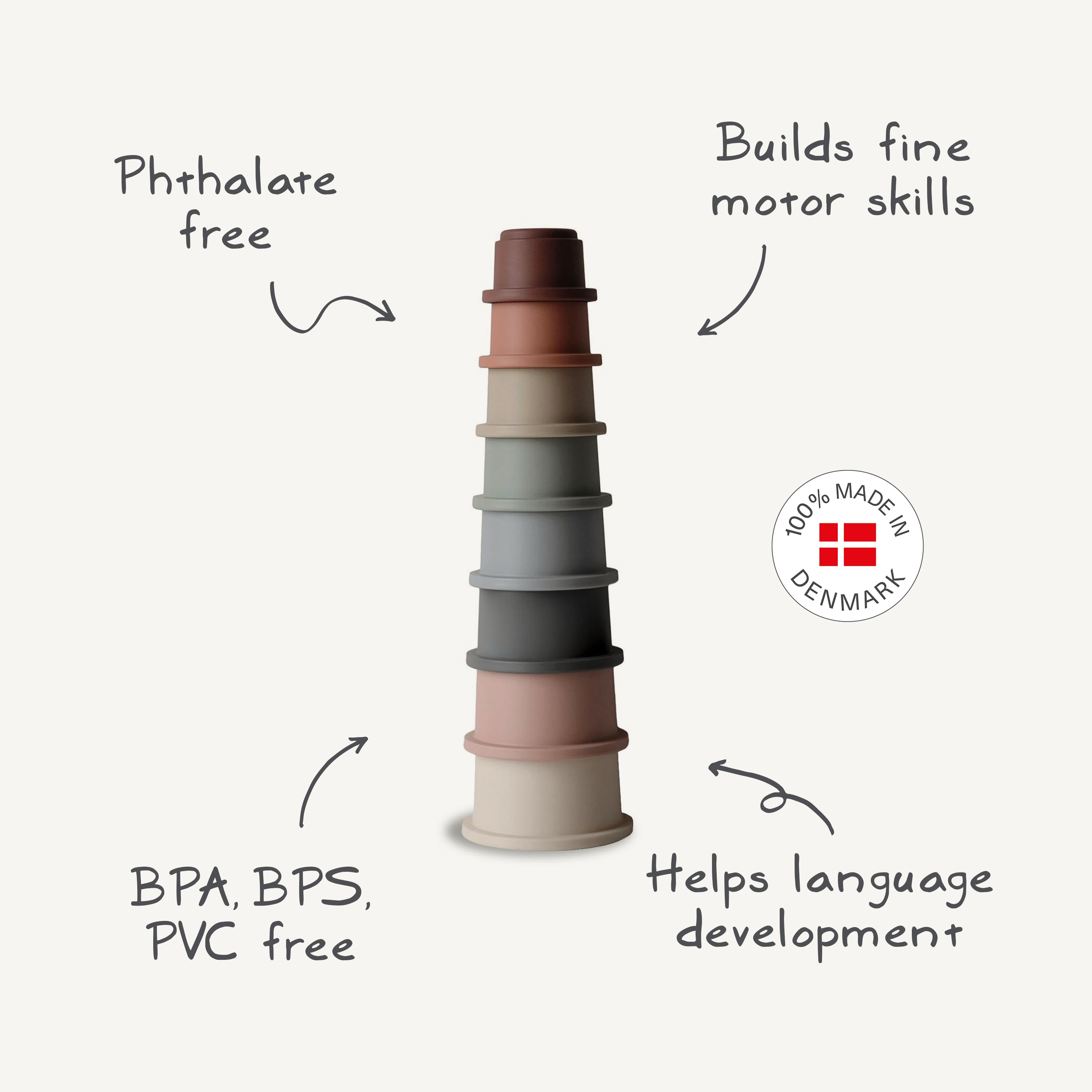 Image of Stacking Cups Toy